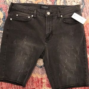 Men’s Pacsun Black Denim Shorts W34